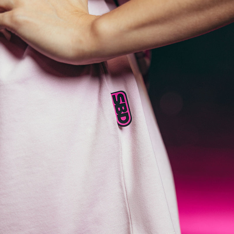 Carica immagine in Galleria Viewer, T-Shirt Nova Oversized Pastel Pink - Unisex