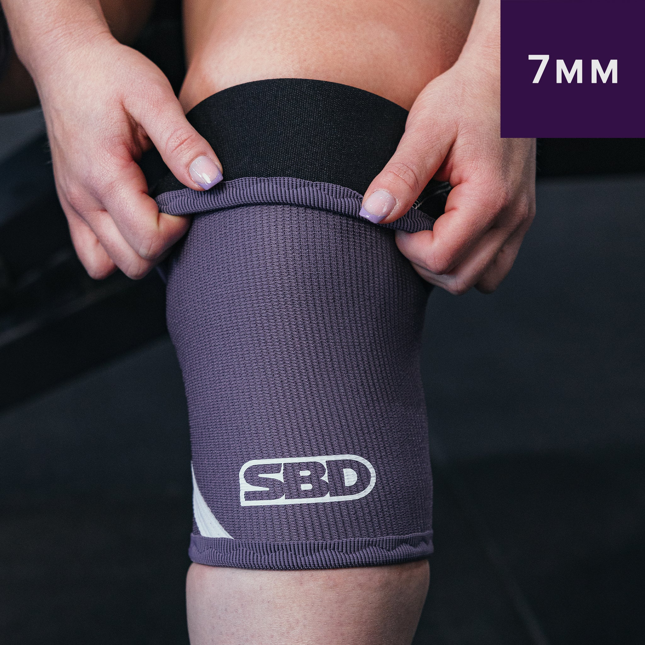 Ginocchiere (1 Paia), 7Mm Compressione Ginocchiere Braces per Squats
