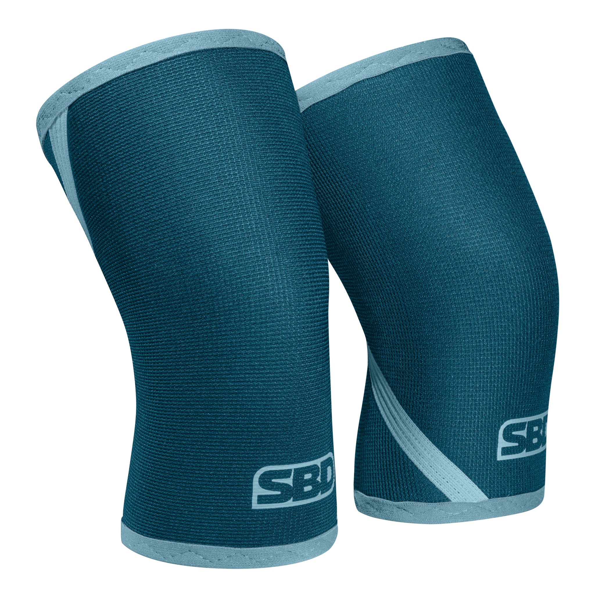 HUSTLERS ONLY Ginocchiere per sollevamento pesi, per donne e uomini, in neoprene da 5 mm, per powerlifting, squat, corsa, fitness e sollievo dal dolore, per donne e uomini (nero, L