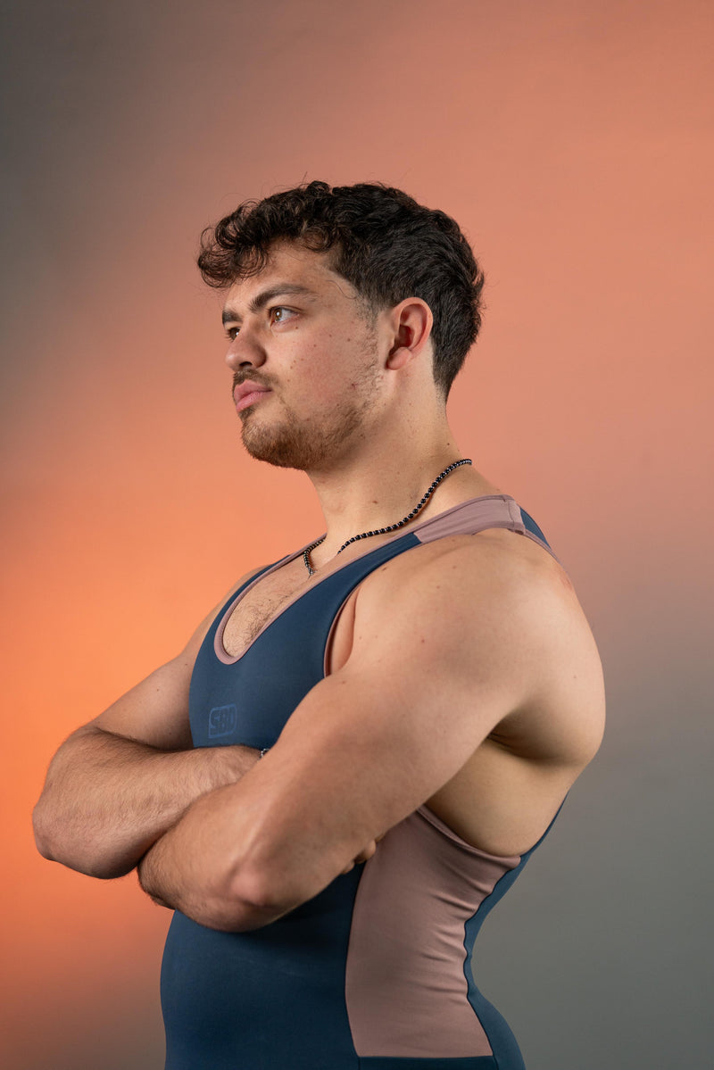 Carica immagine in Galleria Viewer, Singlet Powerlifting Serenity - Uomo