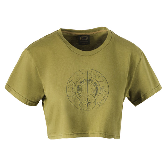 Crop Top (Olive Green) Resolve