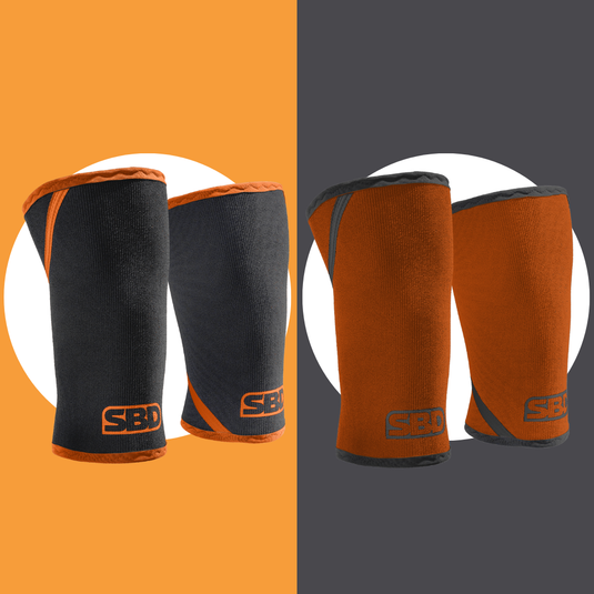 CERBERUS Strength Ginocchiere Da Competizione 7 Mm – Neoprene Rigido Per Powerlifting, Taglia 3XL