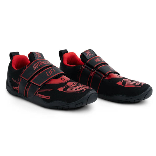Scarpe Notoious Lifters Gen 2X - Red Bushido