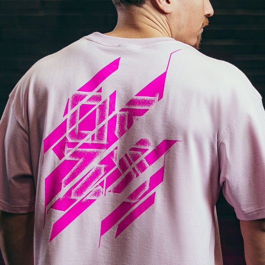 T-Shirt Nova Oversized Pastel Pink - Unisex