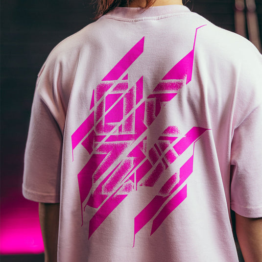 T-Shirt Nova Oversized Pastel Pink - Unisex