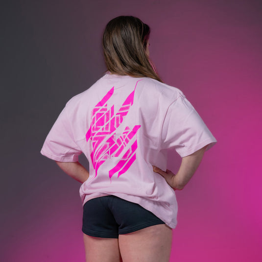 T-Shirt Nova Oversized Pastel Pink - Unisex