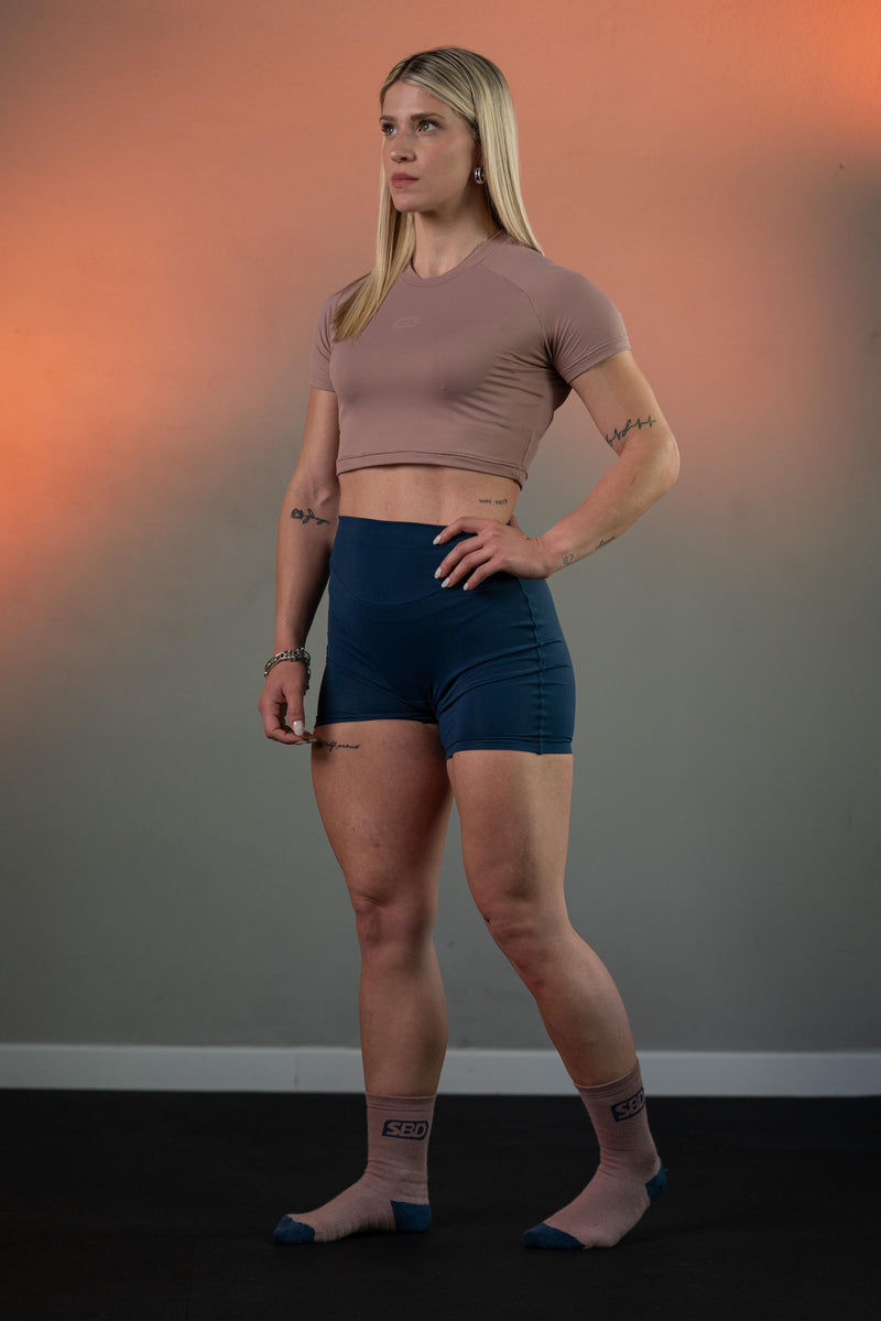 Carica immagine in Galleria Viewer, Training Crop Top Serenity - Donna
