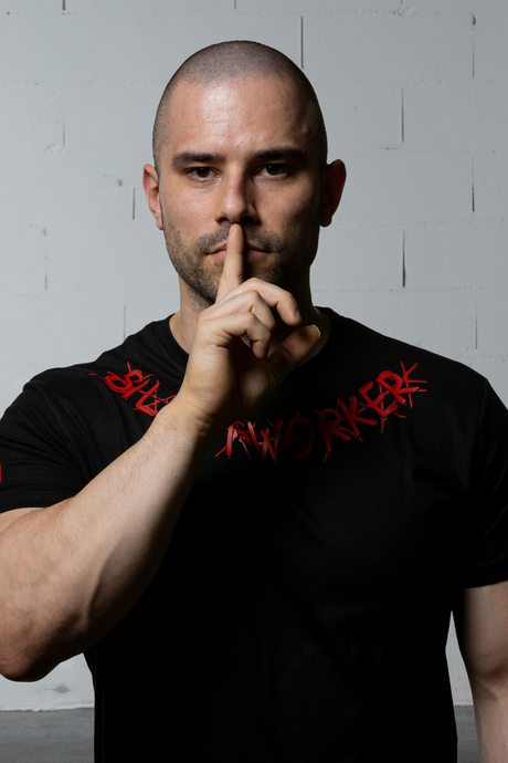 Silent Worker Red Competition Tee