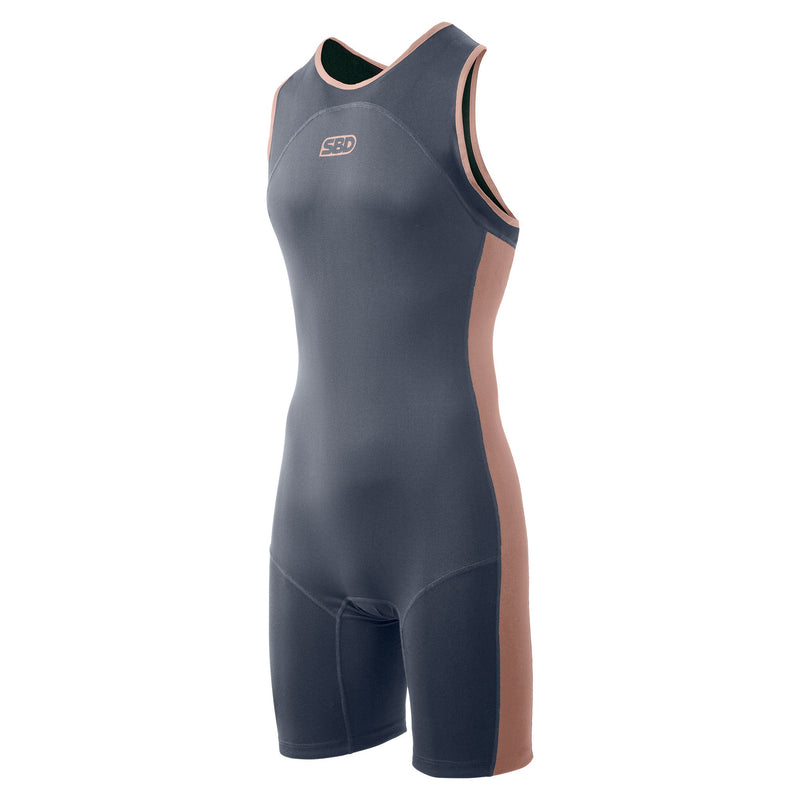 Carica immagine in Galleria Viewer, Singlet Navy Weightlifting Serenity - Uomo
