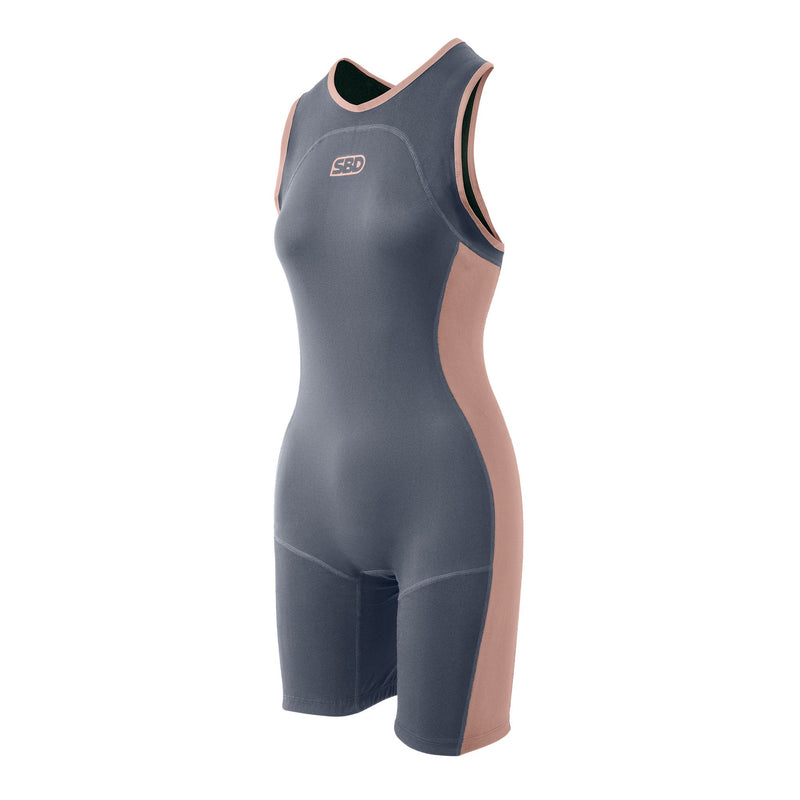 Carica immagine in Galleria Viewer, Singlet Navy Weightlifting Serenity - Donna

