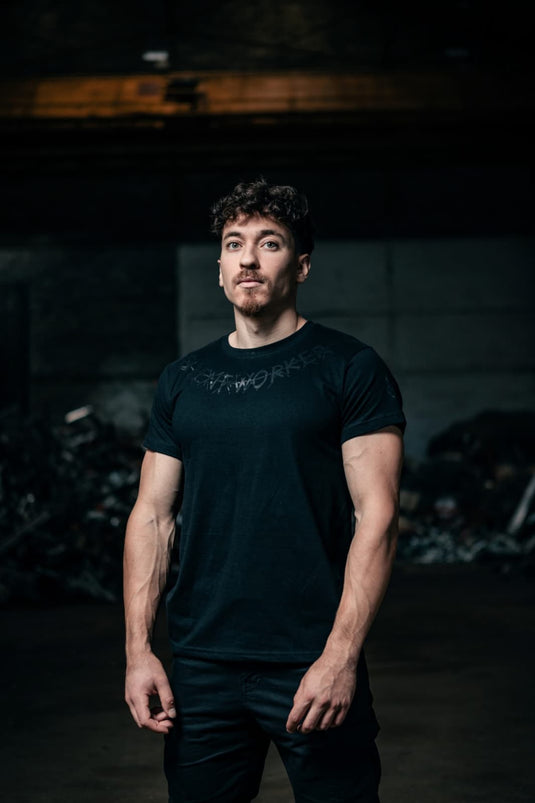 Silent Worker FULL Black Competition Tee