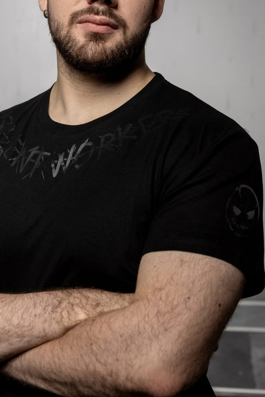 Silent Worker FULL Black Competition Tee