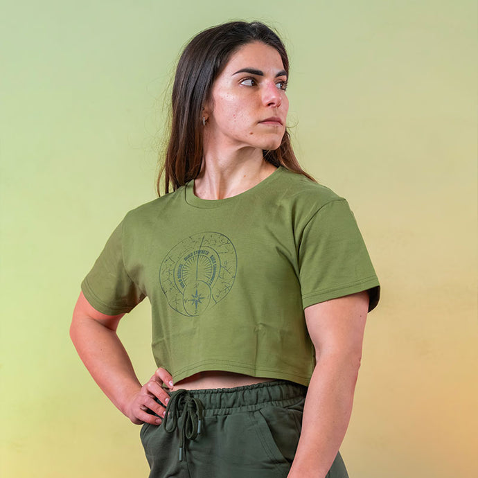 Crop Top (Olive Green) Resolve